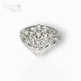Tiara No. 3 - Sterling Silver /w Diamonds - Ring